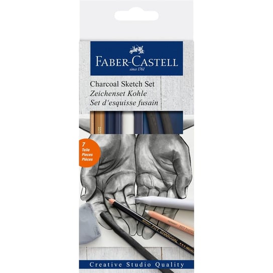 Faber-Castell, zestaw do szkicowania, charcoal Faber-Castell