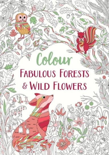 Fabulous Forests and Wild Flowers: An Anti-Stress Colouring Book Michael OMara Books