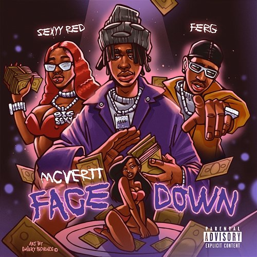 Face Down MCVERTT, A$AP Ferg & Sexyy Red