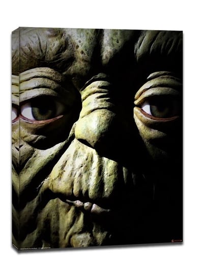 Face It! Star Wars Gwiezdne Wojny - Master Yoda - obraz na płótnie 60x80 cm Galeria Plakatu