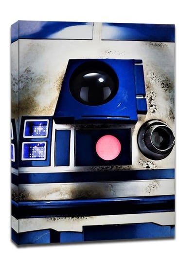 Face It! Star Wars Gwiezdne Wojny - R2-D2 - obraz na płótnie 60x80 cm Galeria Plakatu
