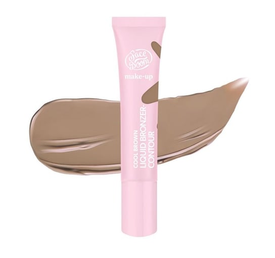 Faceboom Make-Up Liquid Bronzer-Contour - Cool Brown Bronzer W Płynie FaceBoom