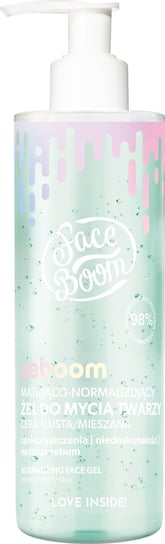 FaceBoom Seboom, Matująco-normalizujący żel do mycia twarzy FaceBoom