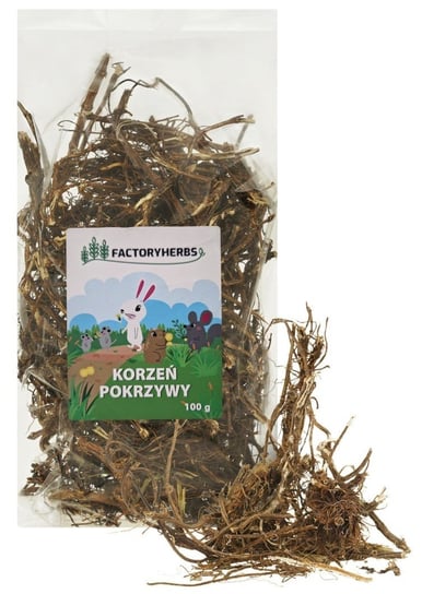 Factoryherbs KORZEŃ POKRZYWY dla Królików i Gryzoni FACTORYHERBS