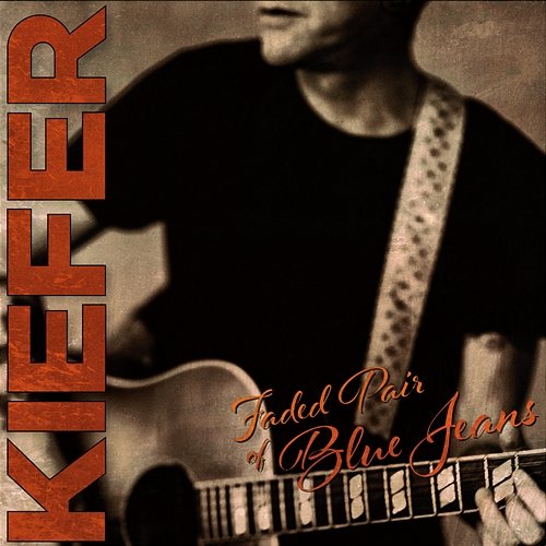 Faded Pair of Blue Jeans Kiefer Sutherland