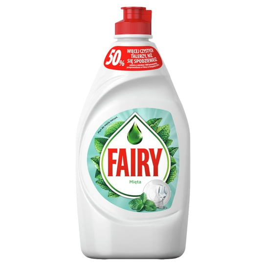 Fairy Aromatics Miętowy płyn do mycia naczyń  zapewniającą lśniąco czyste naczynia 430ml Fairy