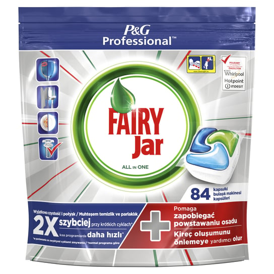 Fairy Jar Professional Platinum kapsułki do zmywarki 84 szt Fairy Professional
