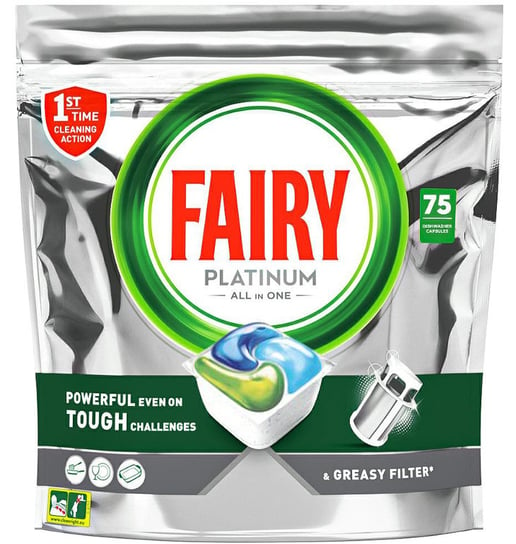 Fairy Platinum All-in-1 Tabletki do Zmywarki 75szt Fairy
