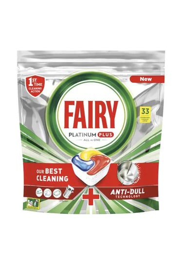 Fairy Platinum Plus LemonTabletki do Zmywarki 33szt [BE] Fairy/Dreft/Yes/Jar/Joy/Cascade