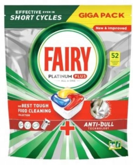 Fairy Platinum PLUS tabletki do zmywarki 52 Lemon Fairy