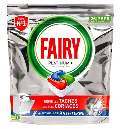 Fairy Platinum+ "Tout en 1" Tabletki do Zmywarki 26 szt [BE] Fairy/Dreft/Yes/Jar/Joy/Cascade