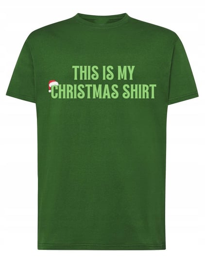 Fajny nadruk Mój Świąteczny T-shirt r.M Inna marka