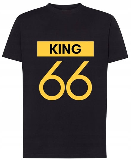 Fajny T-Shirt męski nadruk król King 66 r.L Inna marka