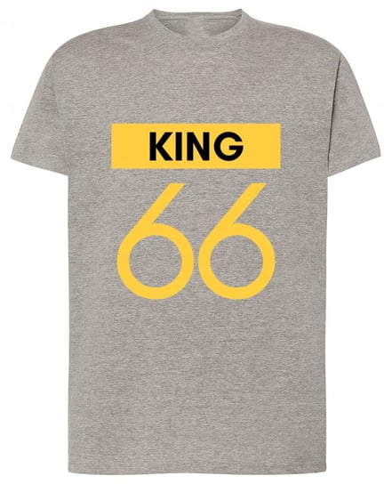 Fajny T-Shirt męski nadruk król King 66 r.XL Inna marka