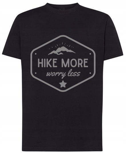 Fajny T-Shirt nadruk Hike More r.XL Inna marka