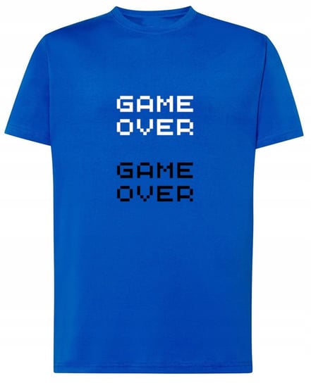 Fajny T-Shirt napis nadruk GAME OVER Rozm.XL Inna marka