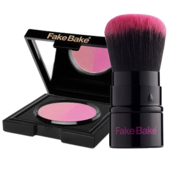 Fake Bake Legal Sunburn Blush Róż + Pędzel Kabuki Fake Bake