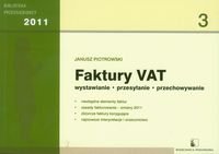 Faktury VAT 2011 Opracowanie zbiorowe
