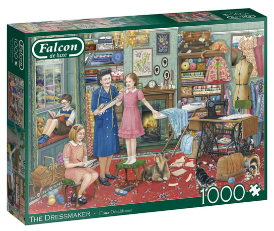 Falcon, puzzle, Krawcowa, 1000 el. Falcon