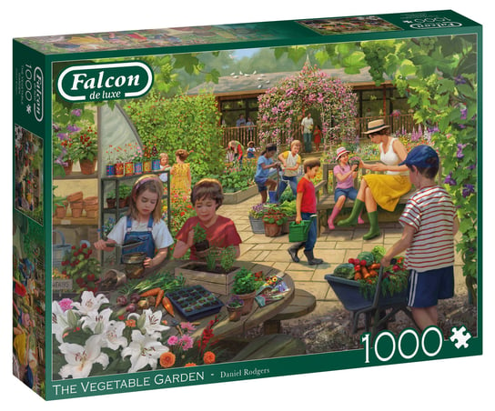 Falcon, puzzle, Szkolny ogród warzywny, 1000 el. Falcon