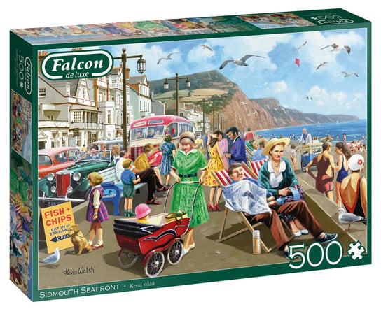Falcon, puzzle, Wybrzeże w Sidmouth / Anglia, 500 el. Falcon