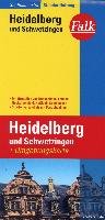 Falk Stadtplan Extra Standardfaltung Heidelberg und Schwetzingen mit Ortsteilen Falk-Verlag, Mairdumont