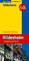 Falk Stadtplan Extra Standardfaltung Hildesheim 1 : 17 500 Falk-Verlag, Mairdumont