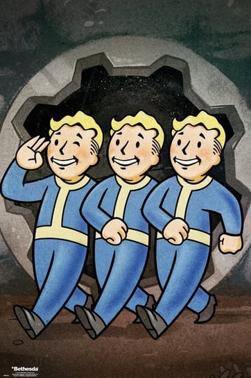 Fallout 76 Vault Boys - plakat 61x91,5 cm GB eye