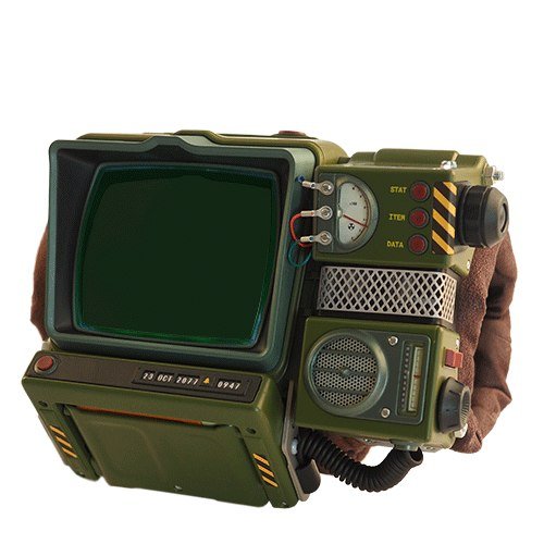 Fallout fabrycznie zmontowany PIP-BOY 2000 Mk VI (z wbudowanym w pełni podświetlanym panelem ekranu) MaxiProfi