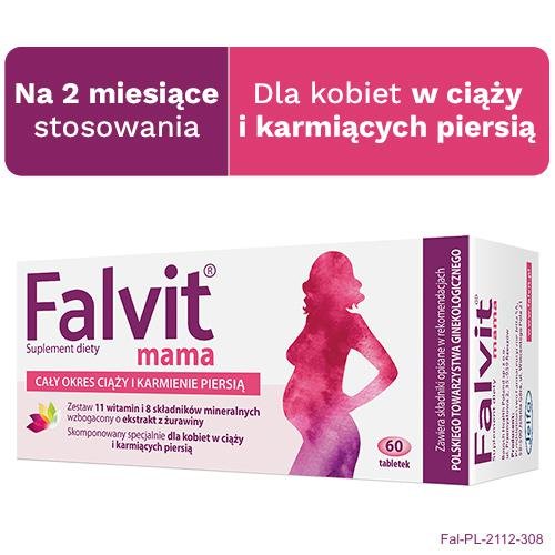 FALVIT mama, 60tabletek BAUSCH