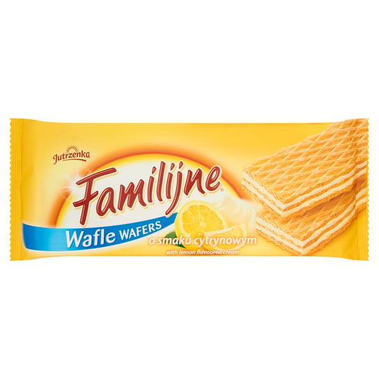 Familijne wafle o smaku cytrynowym 180 g Familijne