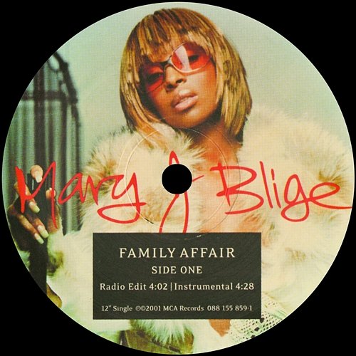 Family Affair Mary J. Blige