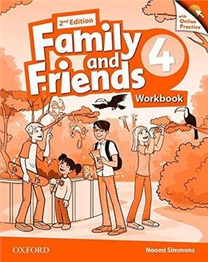 Family and Friends 4. Edition 2. Workbook + Online Practice Pack Simmons Naomi
