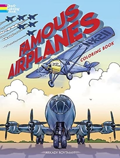 Famous Airplanes Coloring Book Roytman Arkady