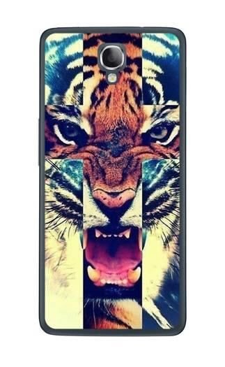 FANCY Alcatel Idol 2S tygrys krzyż Bestphone