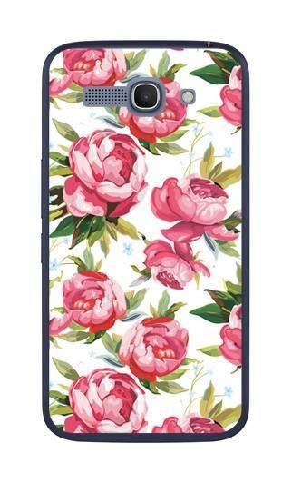 Fancy Alcatel Pop C9 Różowe Kwiaty Bestphone