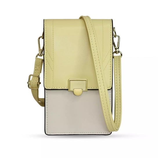 Fancy Bag Case ręcznie robione etui wysokiej jakości torba torebka na smartfon z paskiem na ramię portfel złoty (model 2) 4kom.pl