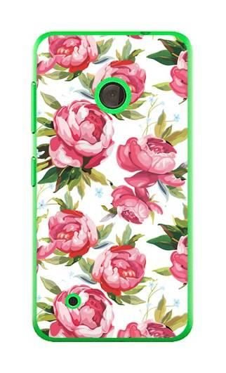 Fancy Nokia Lumia 530 Różowe Kwiaty Bestphone