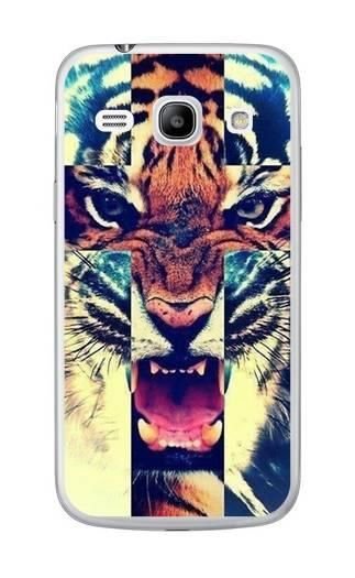 Fancy Samsung Galaxy Core Plus Tygrys Krzyż Bestphone