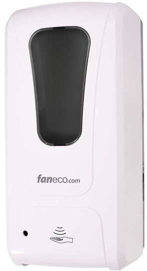 Faneco Med dozownik do mydła elektroniczny automatyczny 1000 ml ścienny biały S1000PUWG Inna marka