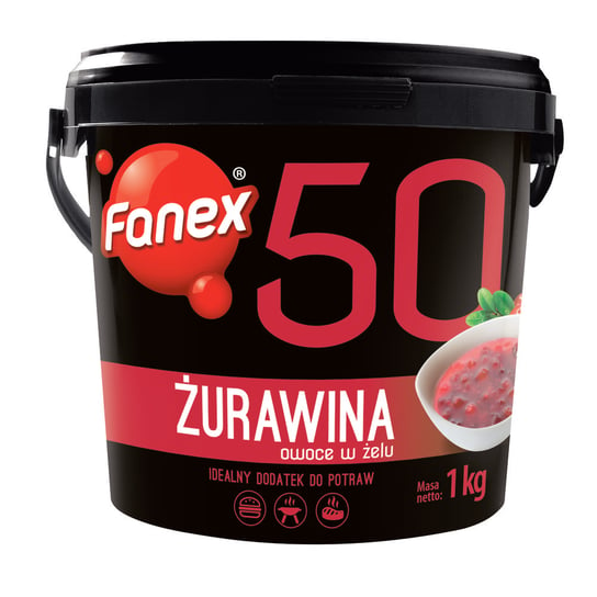Fanex żurawina 1 kg Fanex