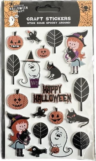 Fangtastic Halloween- Craft Stickers Naklejki Halloween  2 Inna marka