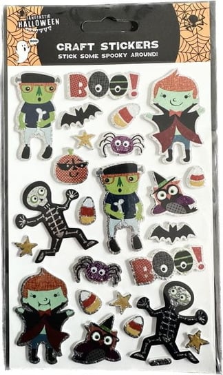 Fangtastic Halloween- Craft Stickers Naklejki Halloween Inna marka