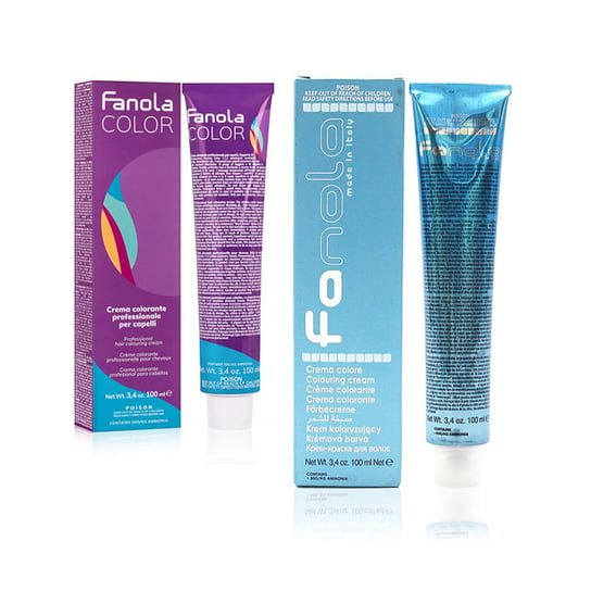 FANOLA, COLOR CREAM Krem koloryzujący do włosów 100ml, CORRECTING BLUE, 100 ml Fanola