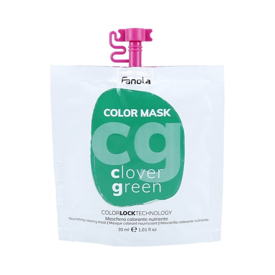 FANOLA, COLOR, Maska koloryzująca do włosów Clover Green, 30  ml Fanola