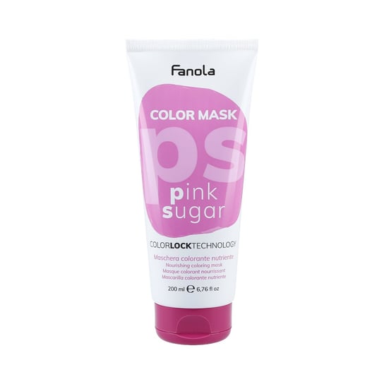 FANOLA, COLOR, Maska koloryzująca do włosów Pink Sugar, 200  ml Fanola