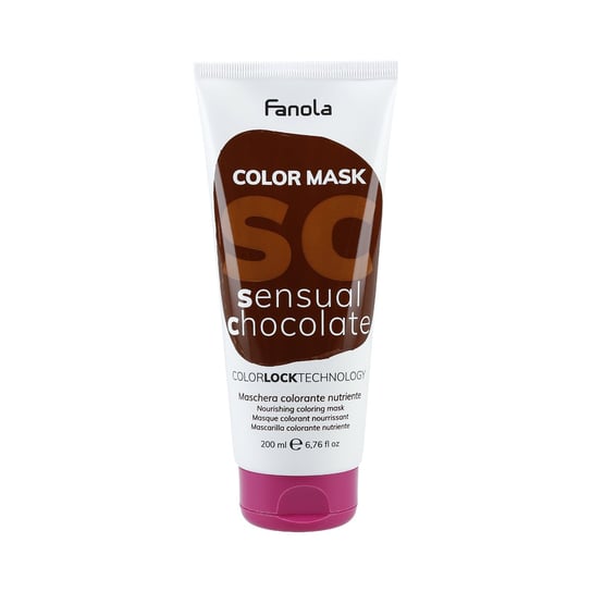 FANOLA, COLOR, Maska koloryzująca do włosów Sensual Chocolate, 200  ml Fanola