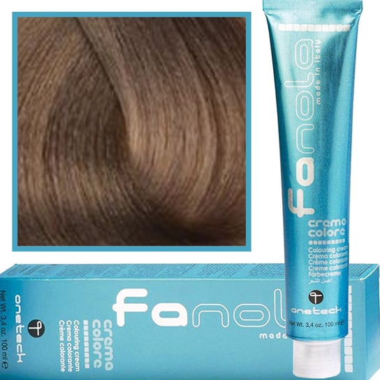Fanola, Crema Colore, farba do włosów 7,8 Matowy Blond, 100 ml Fanola
