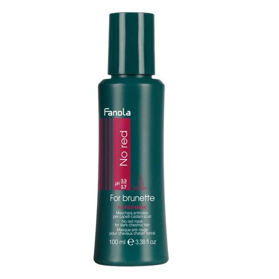 Fanola, No Red Mask For Brunette maska do włosów dla brunetek 100ml Fanola