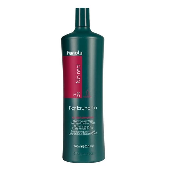 Fanola, No Red Shampoo For Brunette szampon do włosów dla brunetek 1000ml Fanola